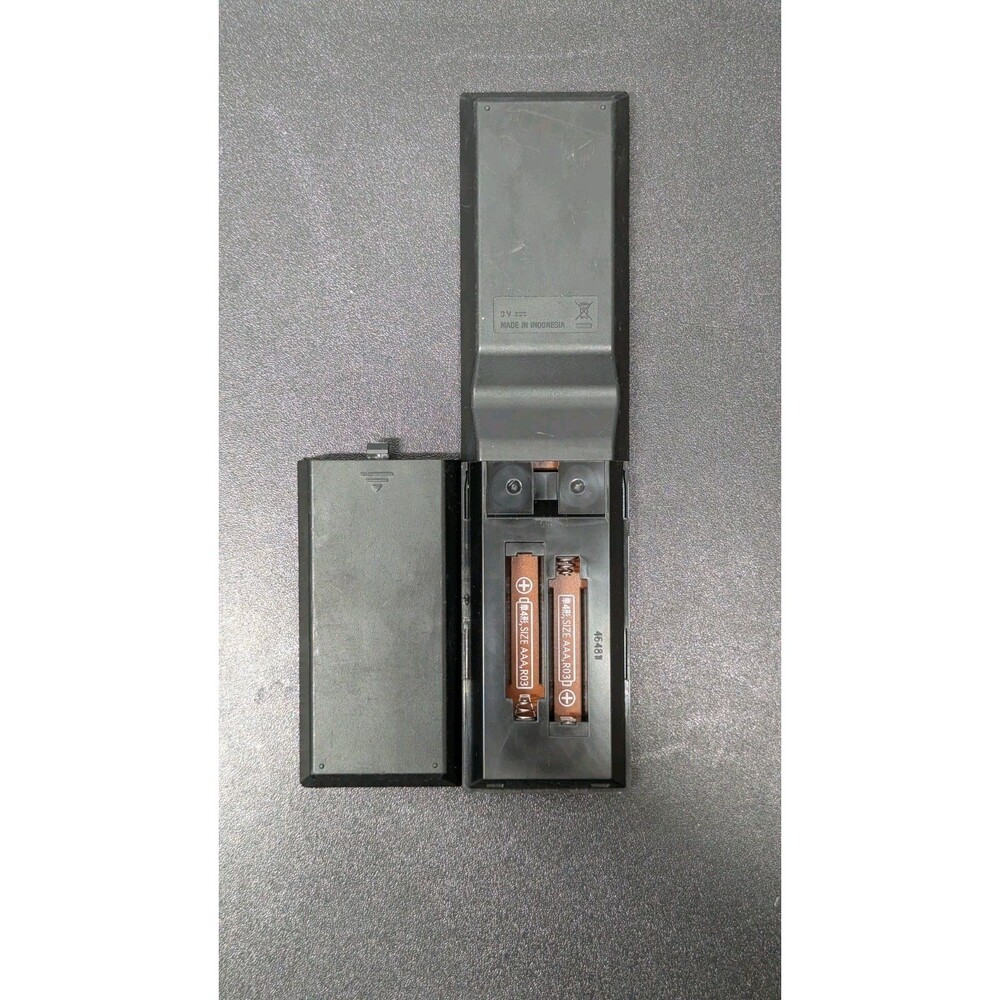 Black Remote Control RMT-AA130U for Sony AV System Audio Receiver *Has Wear* - Picture 2 of 2